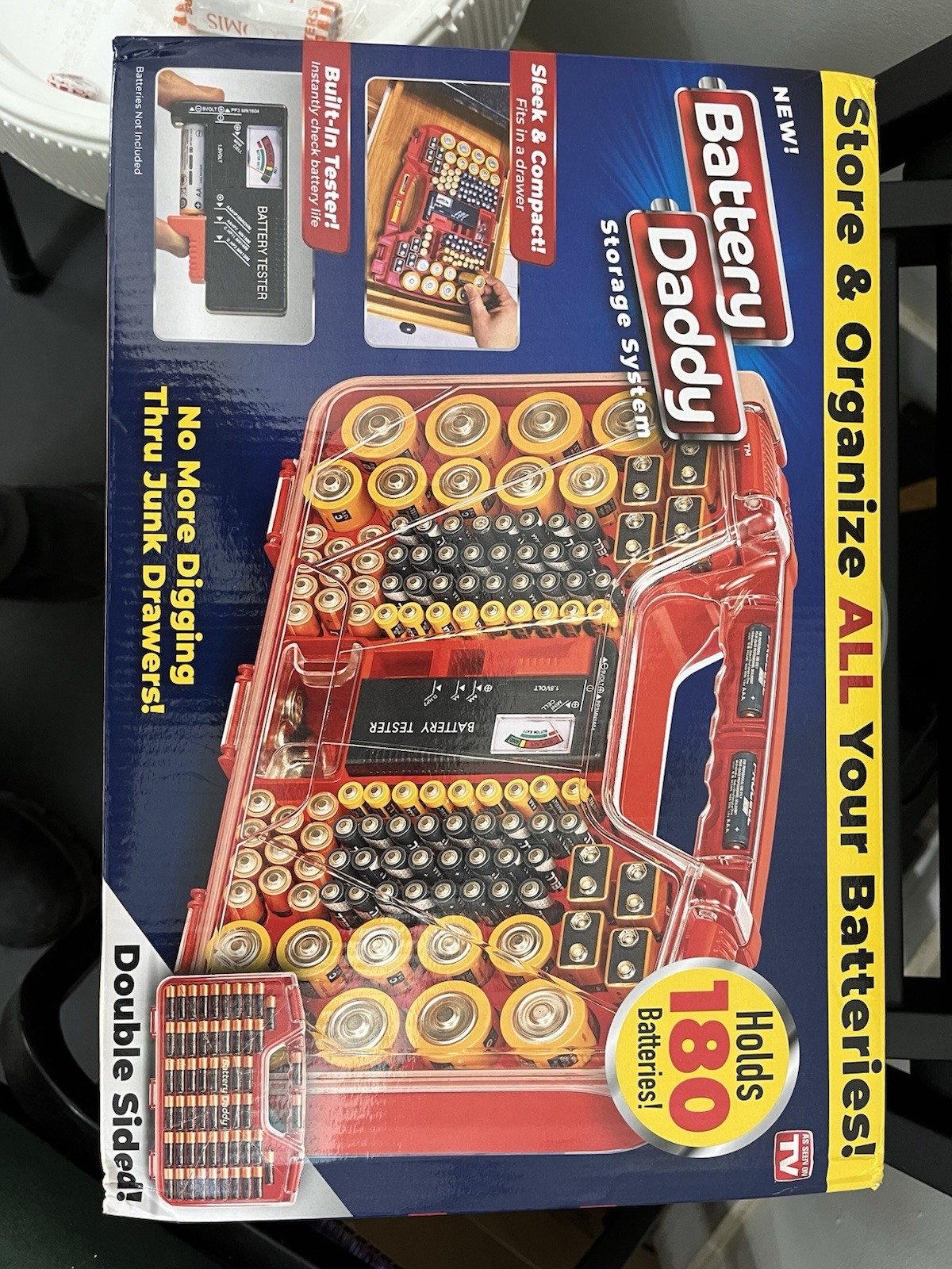180 Battery Daddy Storage System & Tester. Brand New