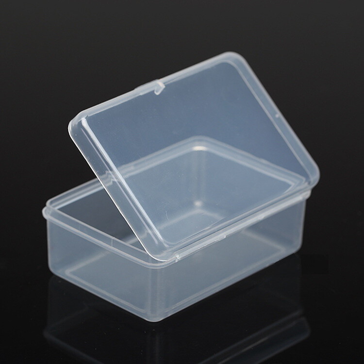 2PCS Small Plastic Storage Container Box DIY Coins Screws Jewelry Travel Beads