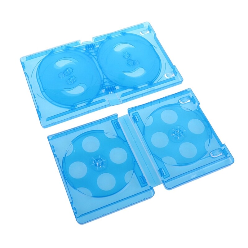 Clear Tray Standard Empty Clear Replacement DVD Case Portables DVD Package Case