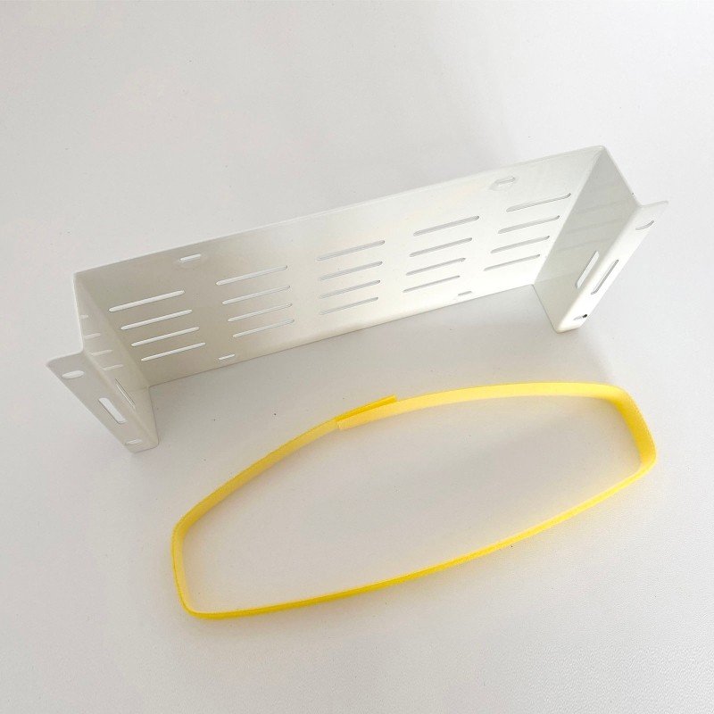 Floating Wall Shelf for TV Components Space Save Metal Router Wall Mount Bracket