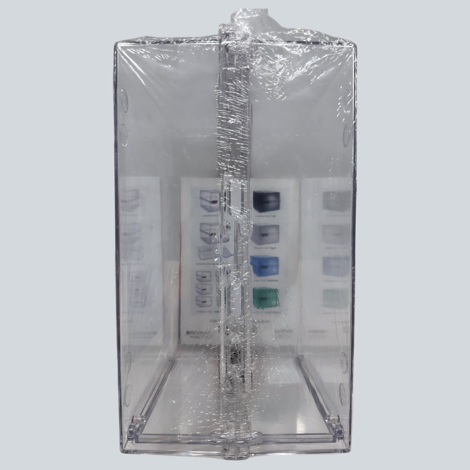 Lockabox One™ Crystal Lockable Storage 11.25×7.75×6.5 in BRAND NEW