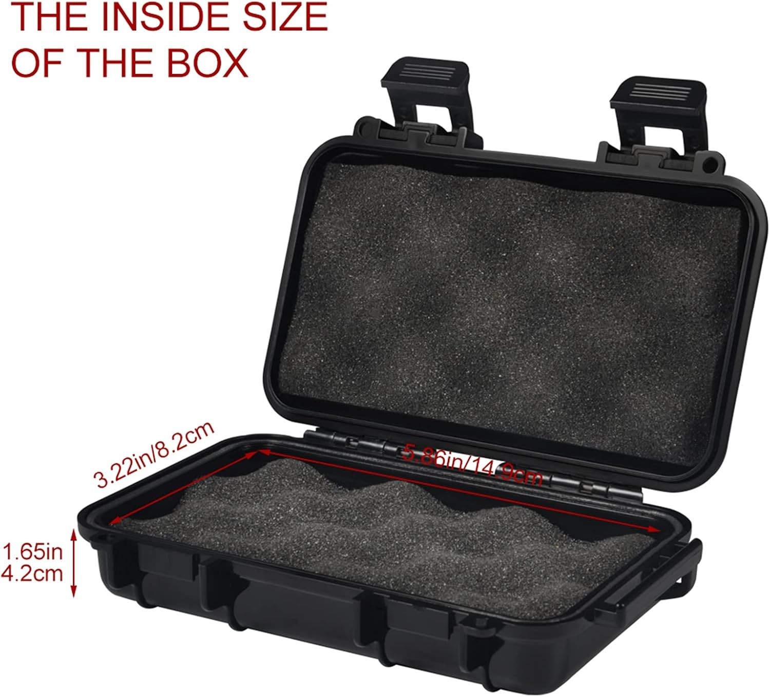 Dry Storage Box, Shockproof Waterproof Box Storage Case Waterproof Plastic Bo…
