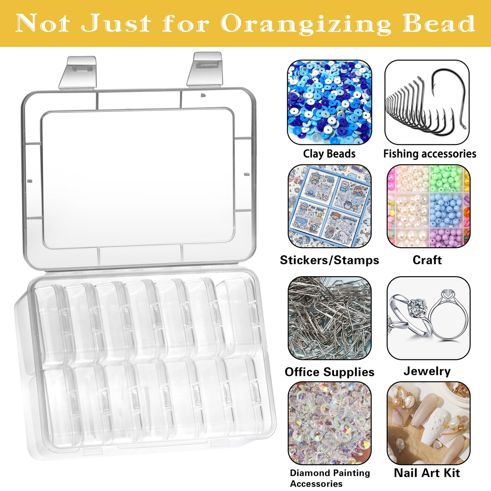 Small Storage Boxes 5.5 x 5.5 x 2cm, 30 Piece Mini Storage Box a…