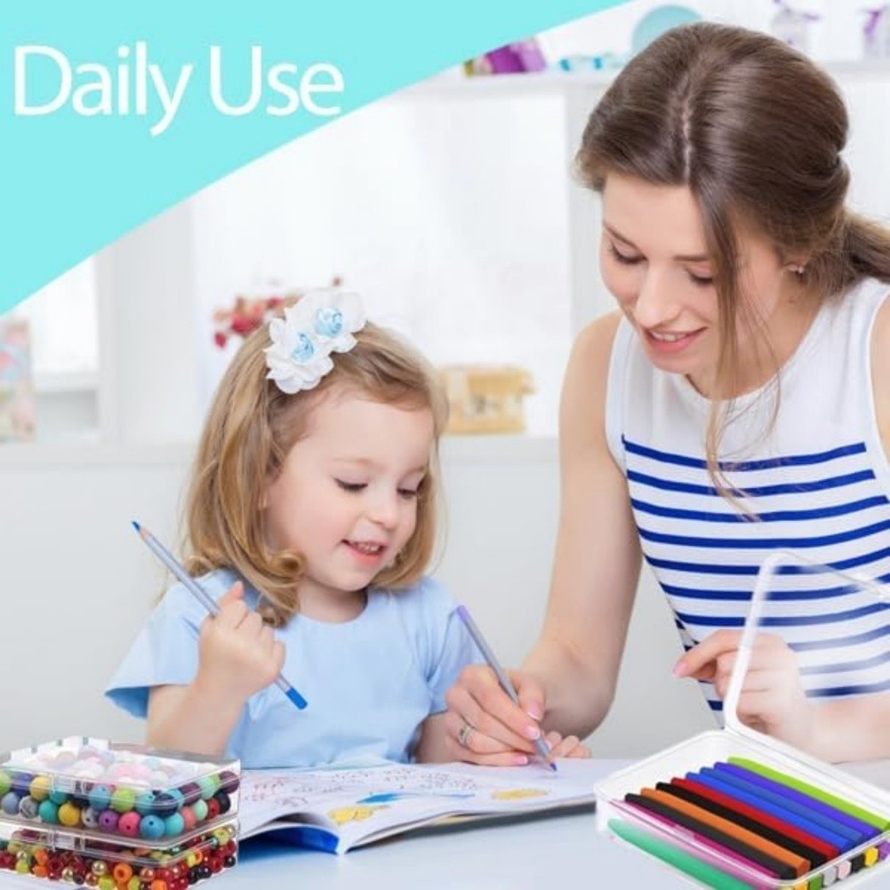 Clear Storage Boxes 24 Pack with Lids for Crayon and Small Item Organization
