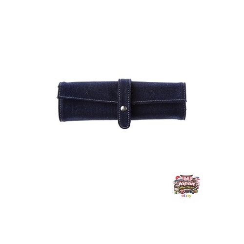 Delfonics Roll Pen Case Denim Dark Blue