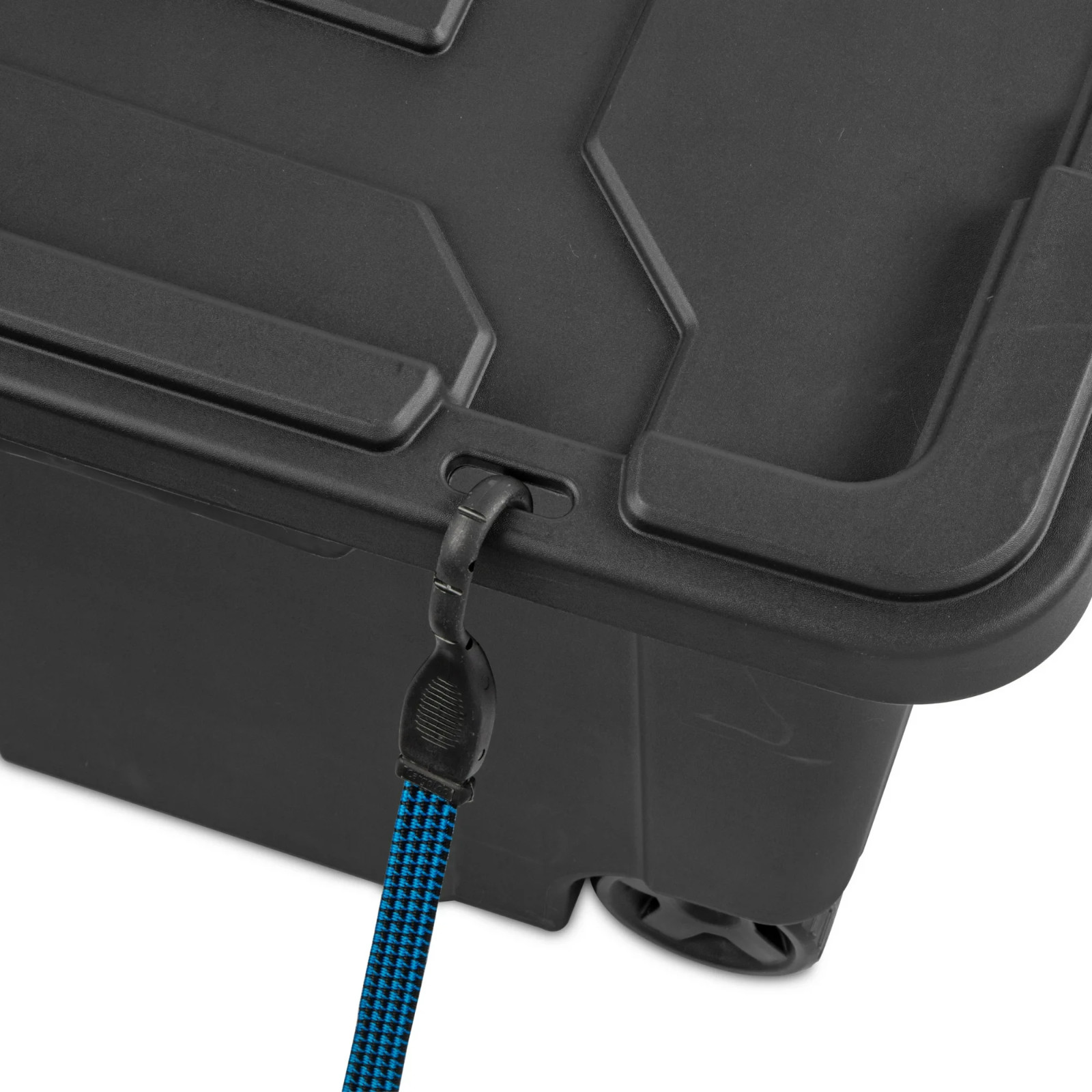 Set of 2 Sterilite 40 Gallon Wheeled Industrial Tote Plastic Adult, Flat Gray