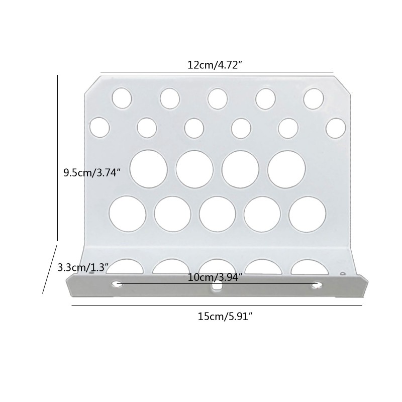 Wall Shelf Speaker Shelf Small Wall Metal WiFi Router Mount Floating Bracket