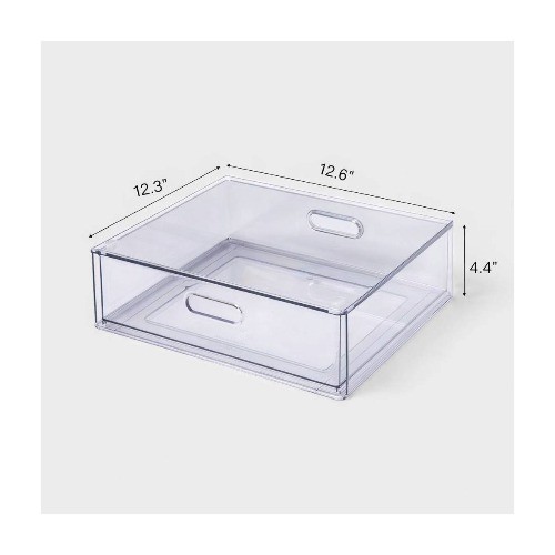 Large All Purpose Full Depth Drawer Clear – Brightroom