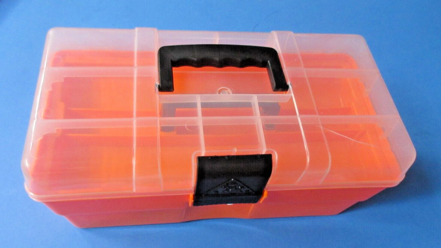Large Plastic Storage Organizer Tool Box Carry Case Car Parts Toys 12&Prime;x6&Prime;x5.5&Prime;