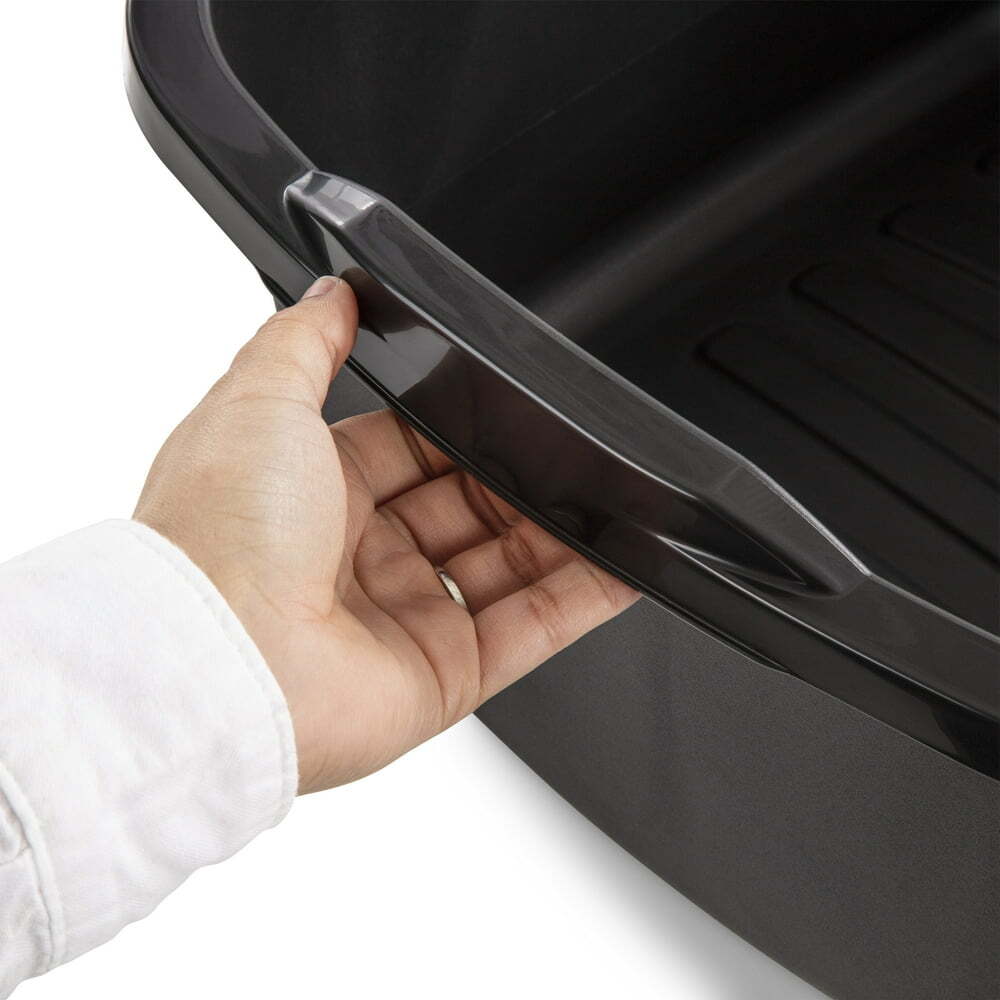 Dishpan Basin Dish Plastic Wash Food Kitchen Storage Box 18 Qt Black Tub Laundry