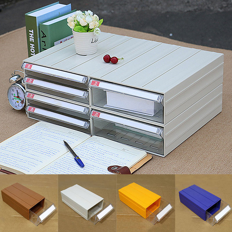1X Plastic Drawer Toolbox Parts Case Component Storage Box Organizer Home Office