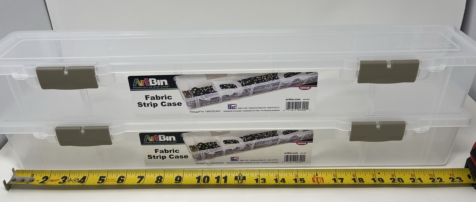 2 ArtBin Fabric Strip Cases – New
