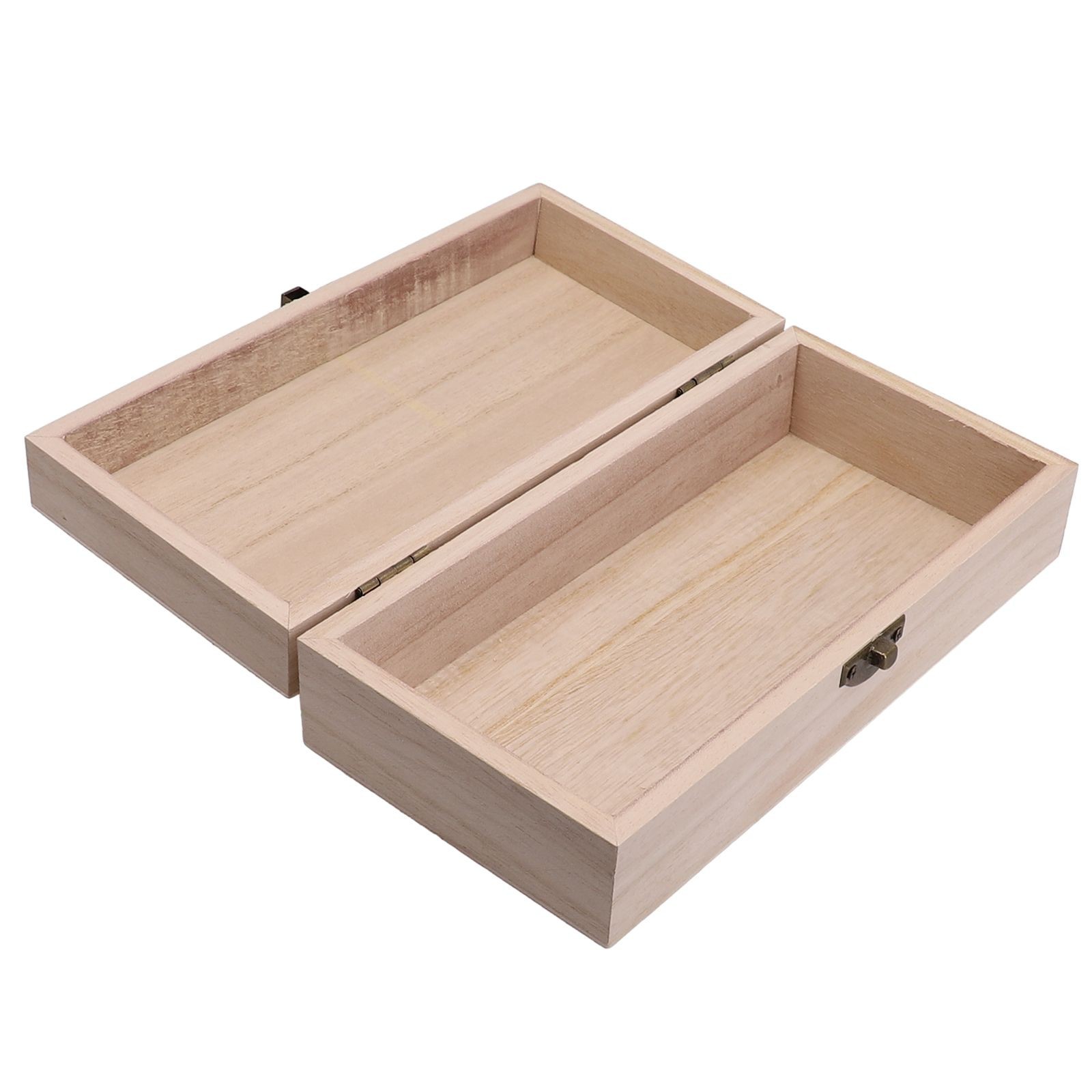 Compact Retro Buckle Wooden Storage Box Multi Purpose and Beautifully Crafted