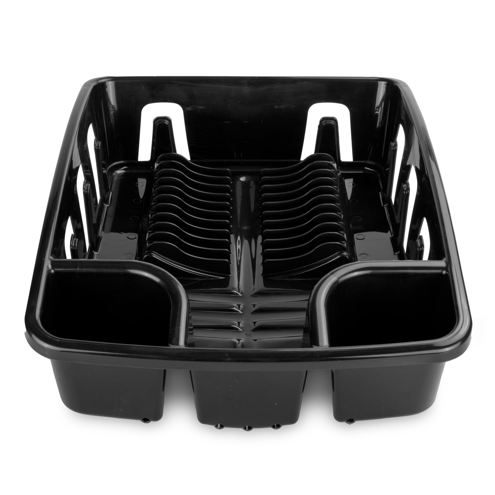 Dish Rack with Self Draining Base Dish Drying Rack Kitchen Tools Self-Draining