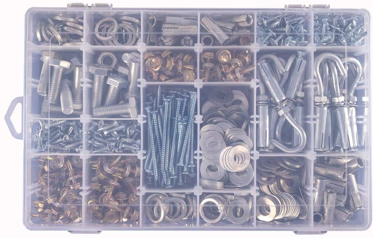 Plastic Organizer Container Box 36 Compartments Jewelry Storage Box with Adju…