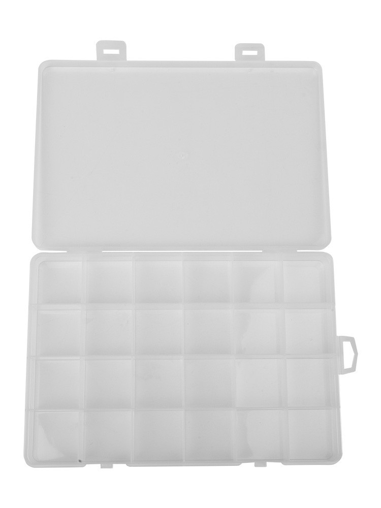 Plastic Storage Box Compartment Storage Transparent Rectangle Pictures