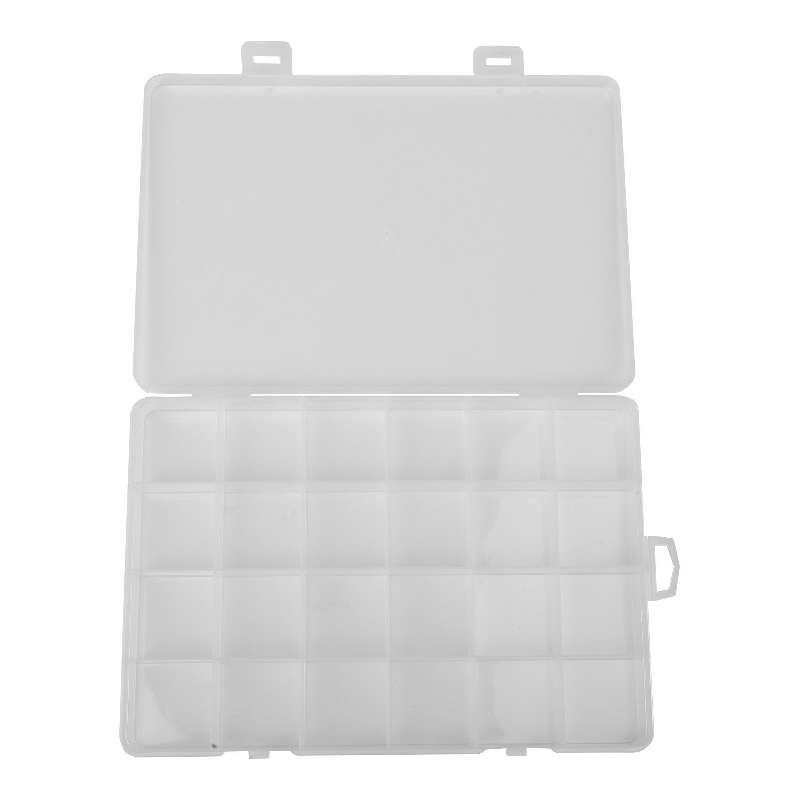 Plastic Storage Box Compartment Storage Transparent Rectangle Pictures