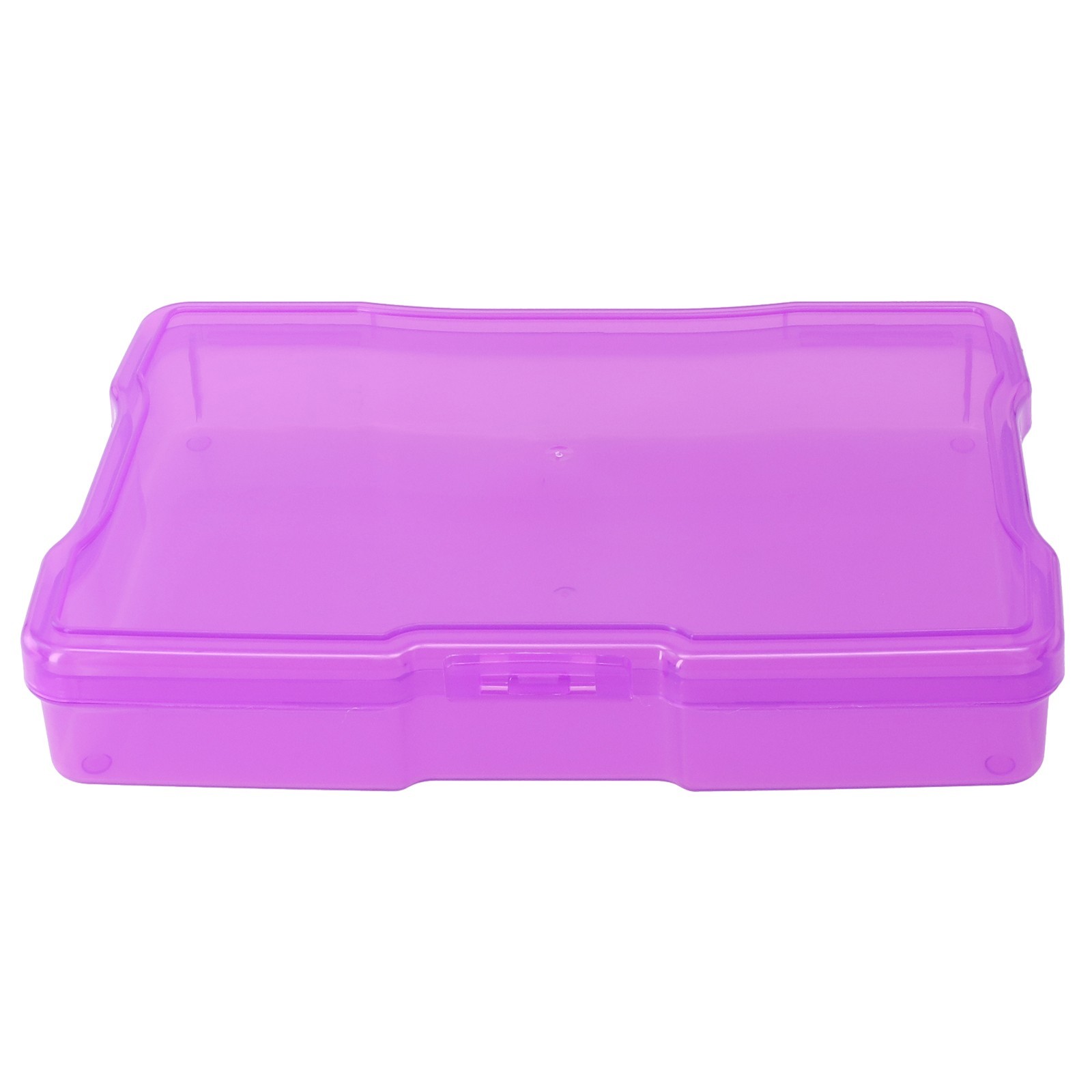 High Quality Photo Storage Box Case Big Capacity Buckle Design PP Material