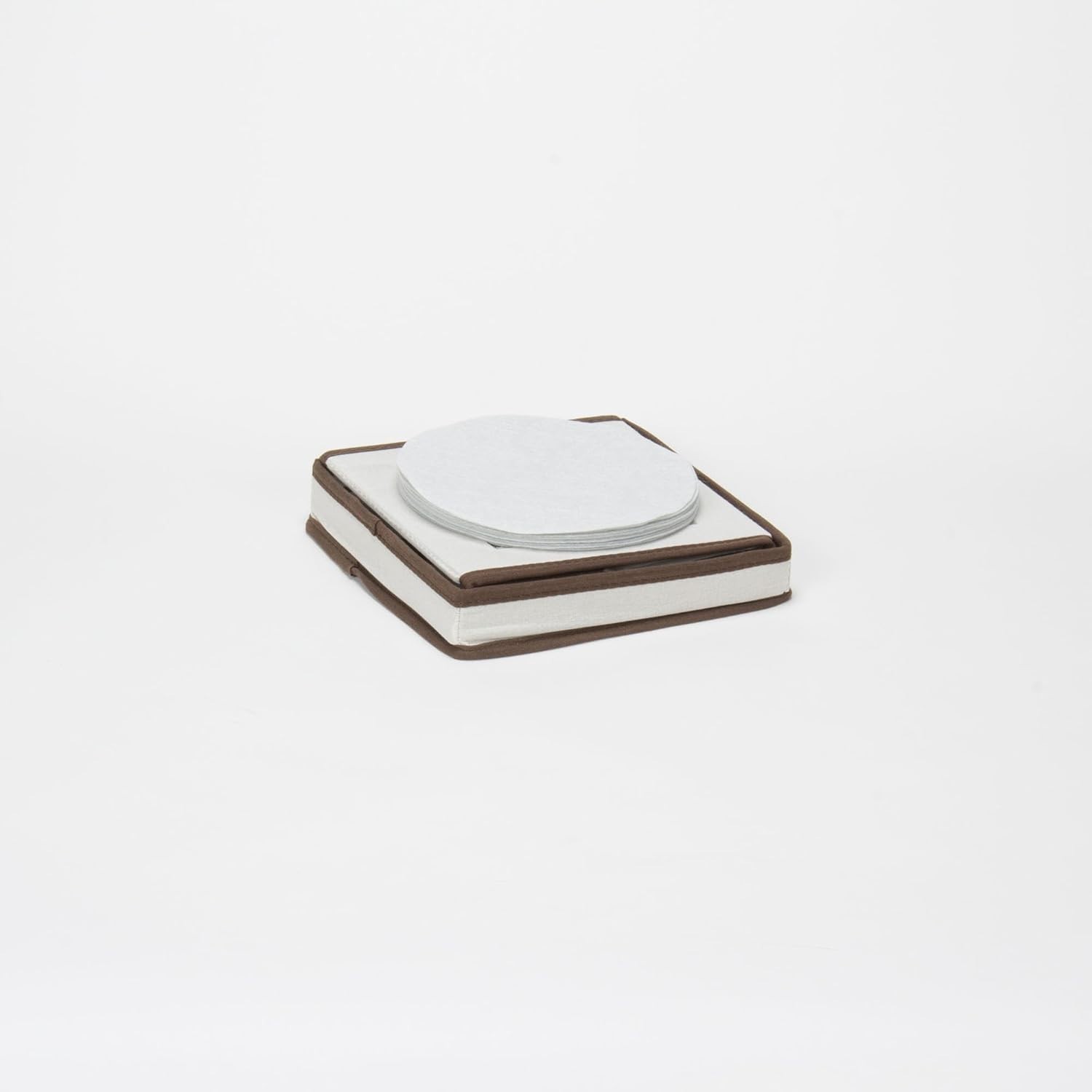 Durable Hard-Sided Storage Box for 12 Desserts Plates/Bowls, Felt Cushions