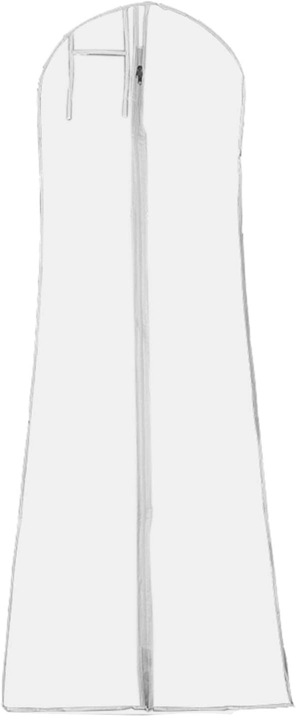 Dress Garment Bag, Dirt-Proof Suit Protector Cover Bag with Zipper for Long