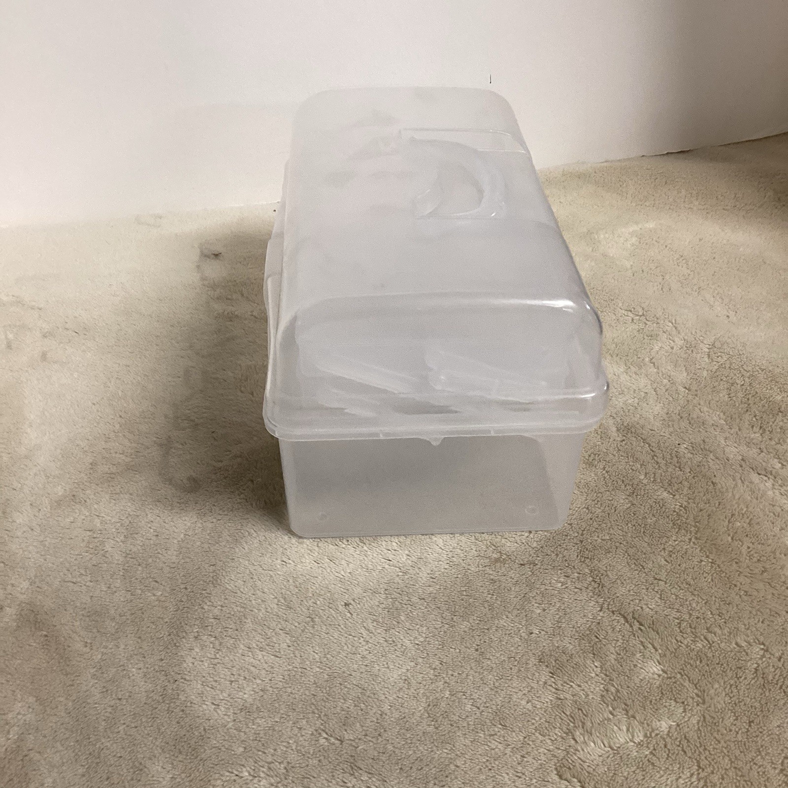 Mini Two Traw Storage Box New