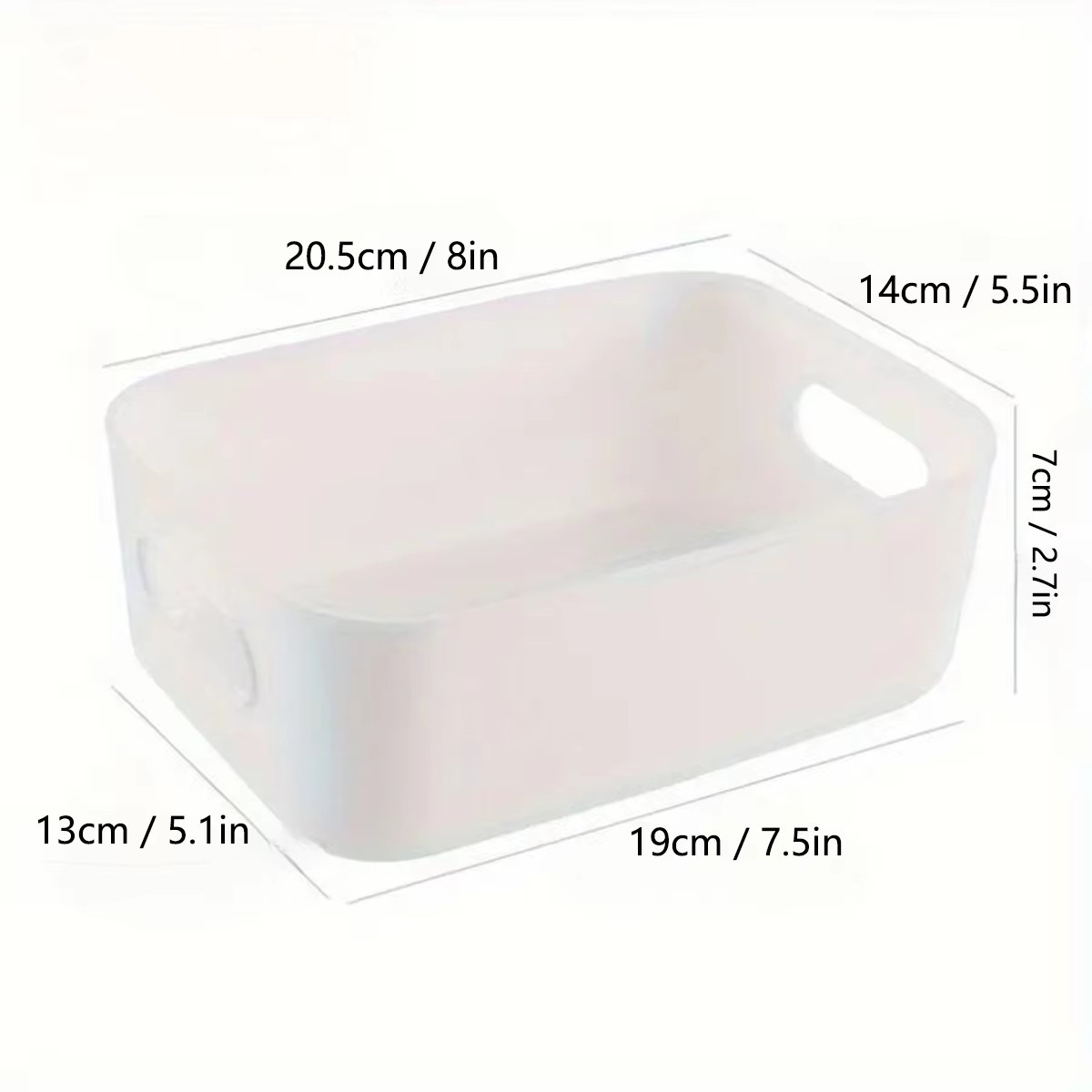 10 Pack Storage Boxes w Lids Plastic Organizer Bins Toys Snacks Household