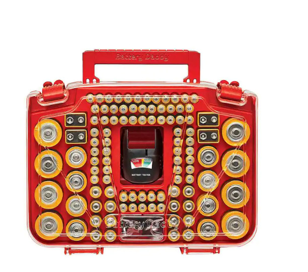 Organizer and Storage Case with Tester 150 Battery