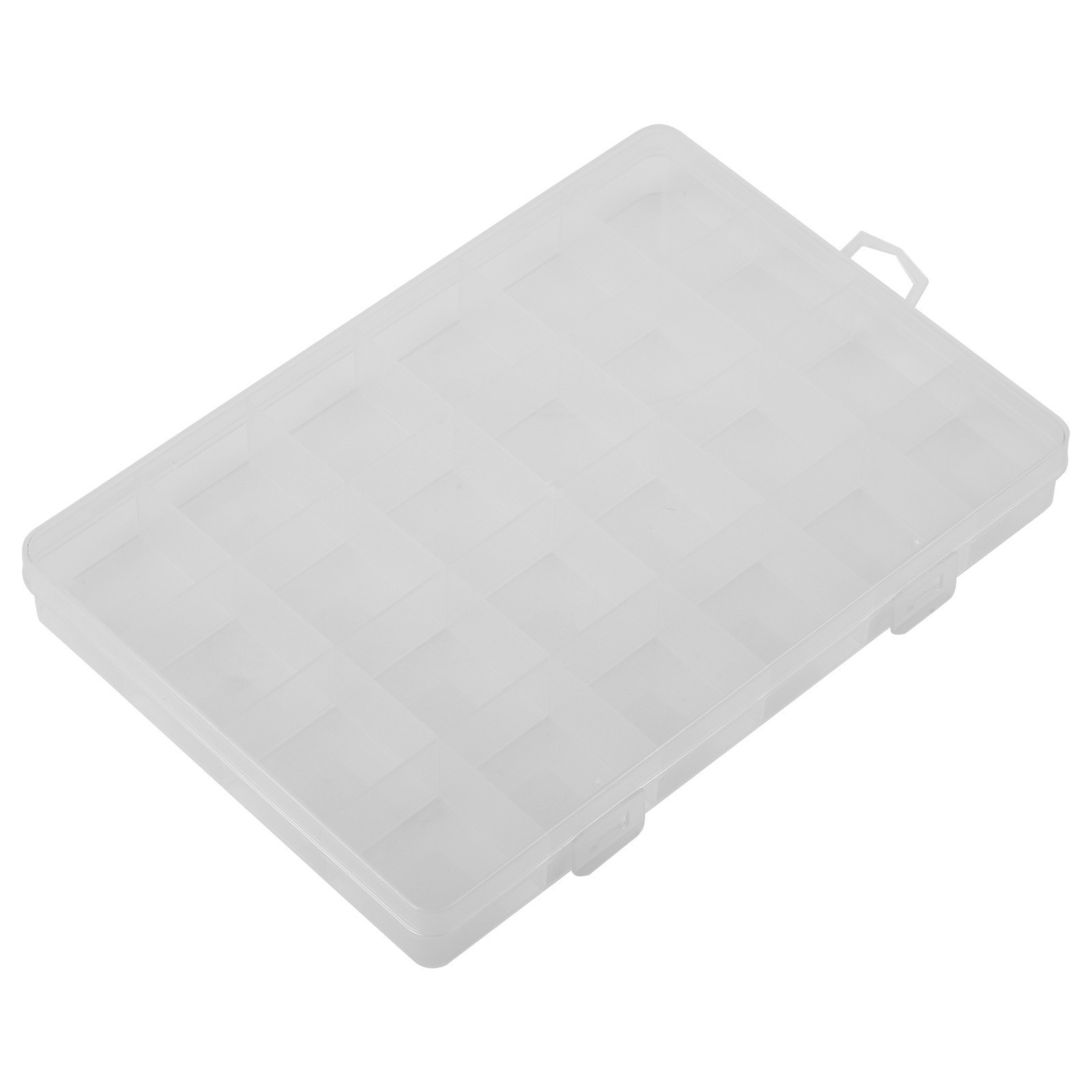 Plastic Storage Box Compartment Storage Transparent Rectangle Pictures