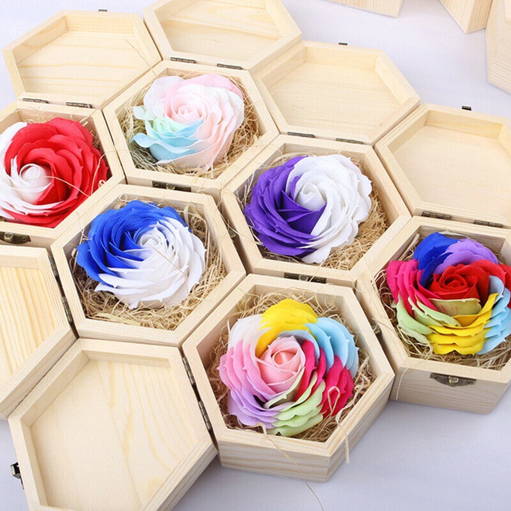 Holder Storage Box Wooden Box Christmas Toys DIY Toys Decoration Gifts Wood