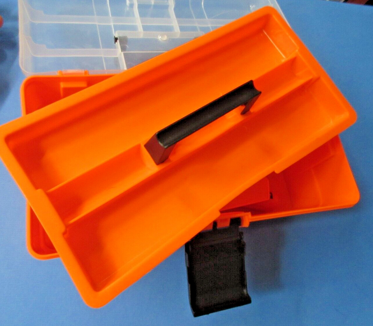 Large Plastic Storage Organizer Tool Box Carry Case Car Parts Toys 12&Prime;x6&Prime;x5.5&Prime;