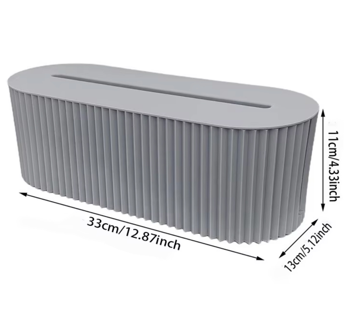 Nordic Plug Board Storage Box Cable Wire Organizer Case Socket Wireless WiFi