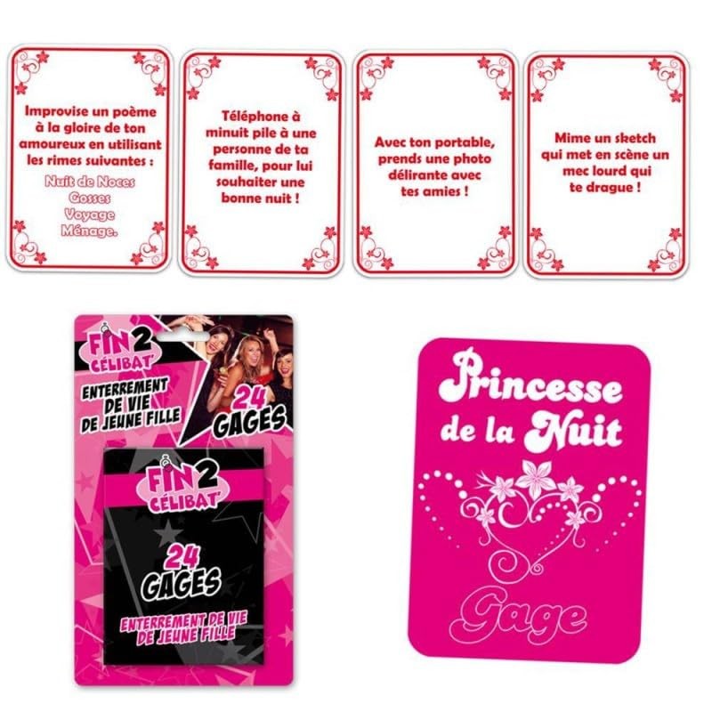 Card Game Hen Party in English.