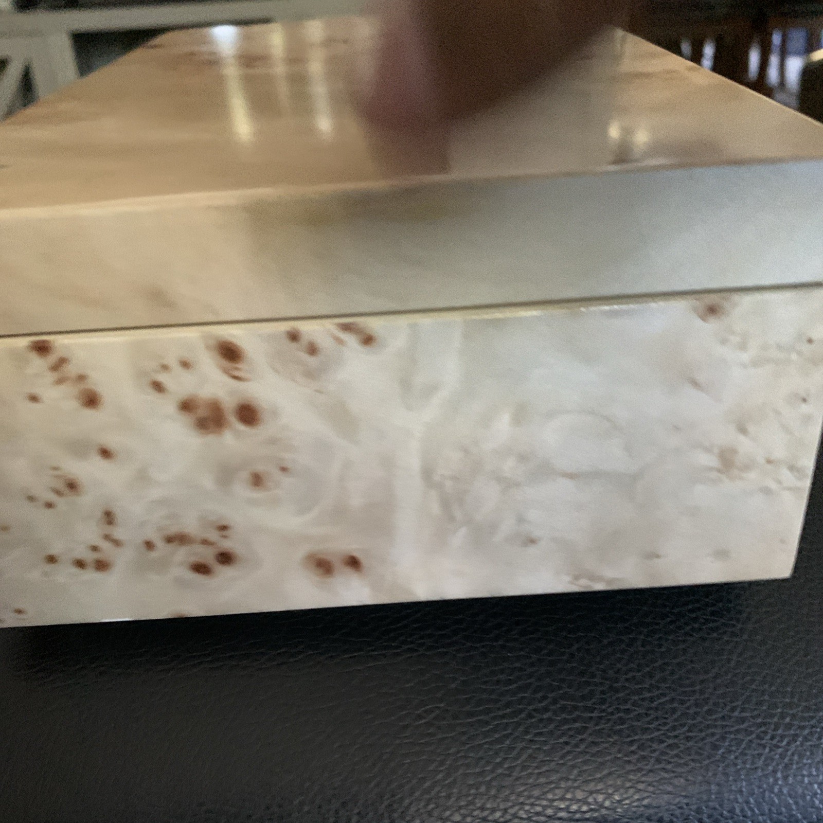 NWT Wood Box Handcrafted in Vietnam 10×6 inches