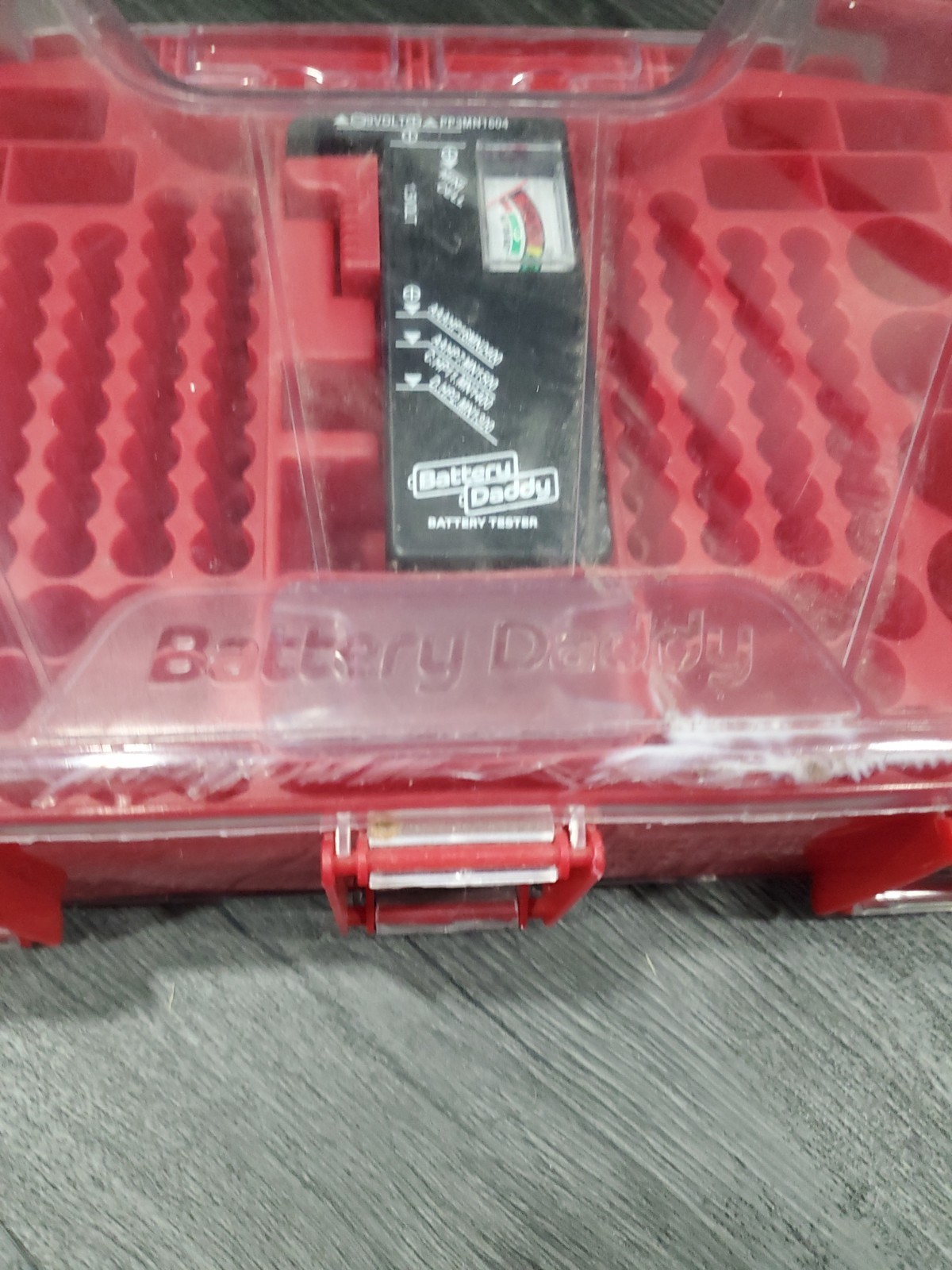 Battery Daddy Battery Organizer Storage Case with Tester