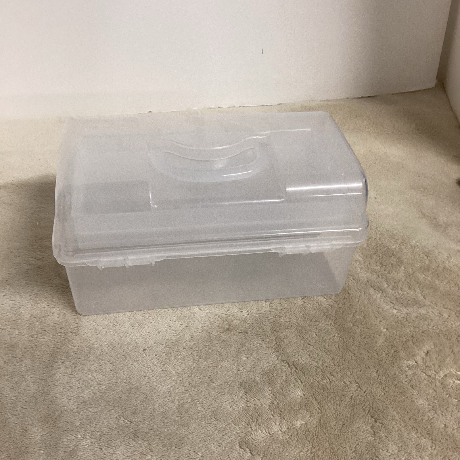 Mini Two Traw Storage Box New