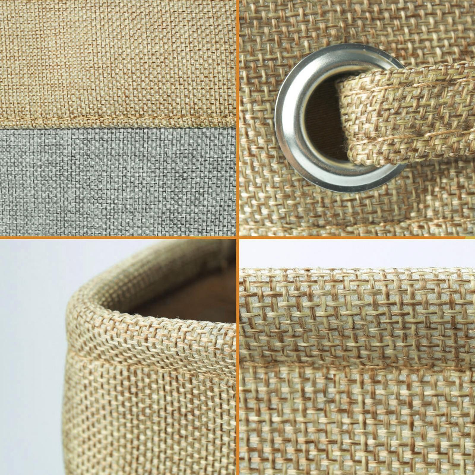 Storage Bin Basket Closet Towel Laundry Box Container Gray S Size