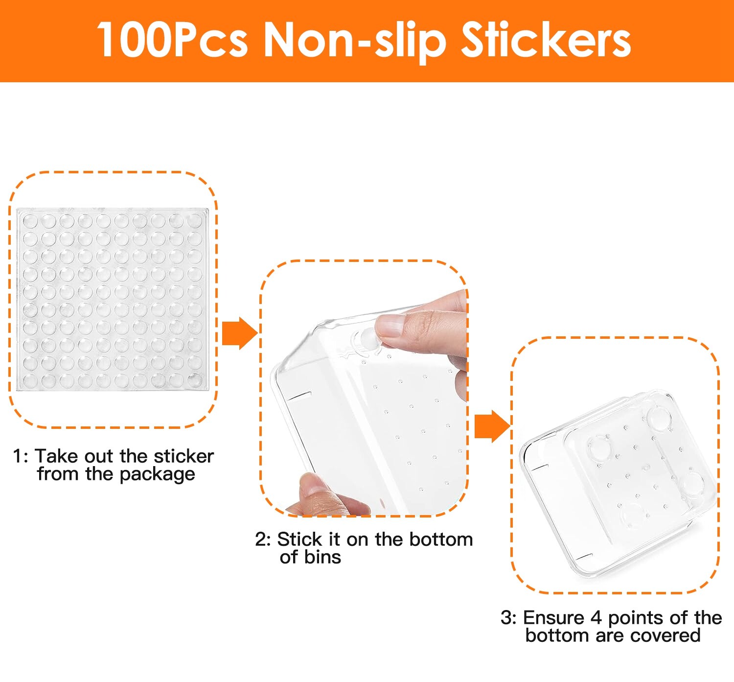 25PCS Clear Plastic Drawer Organizer Set Makeup Jewelry Kitchen Bedroom Office