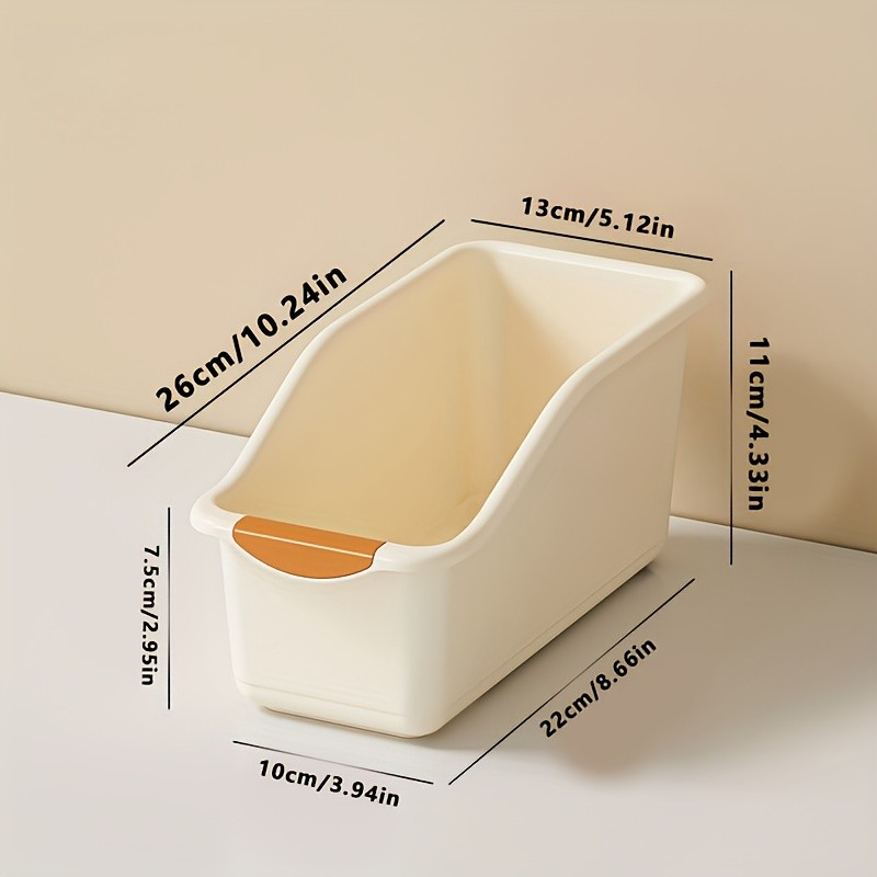 Stackable Storage Box Organizer for Kitchen Bathroom Under Sink Cabinets