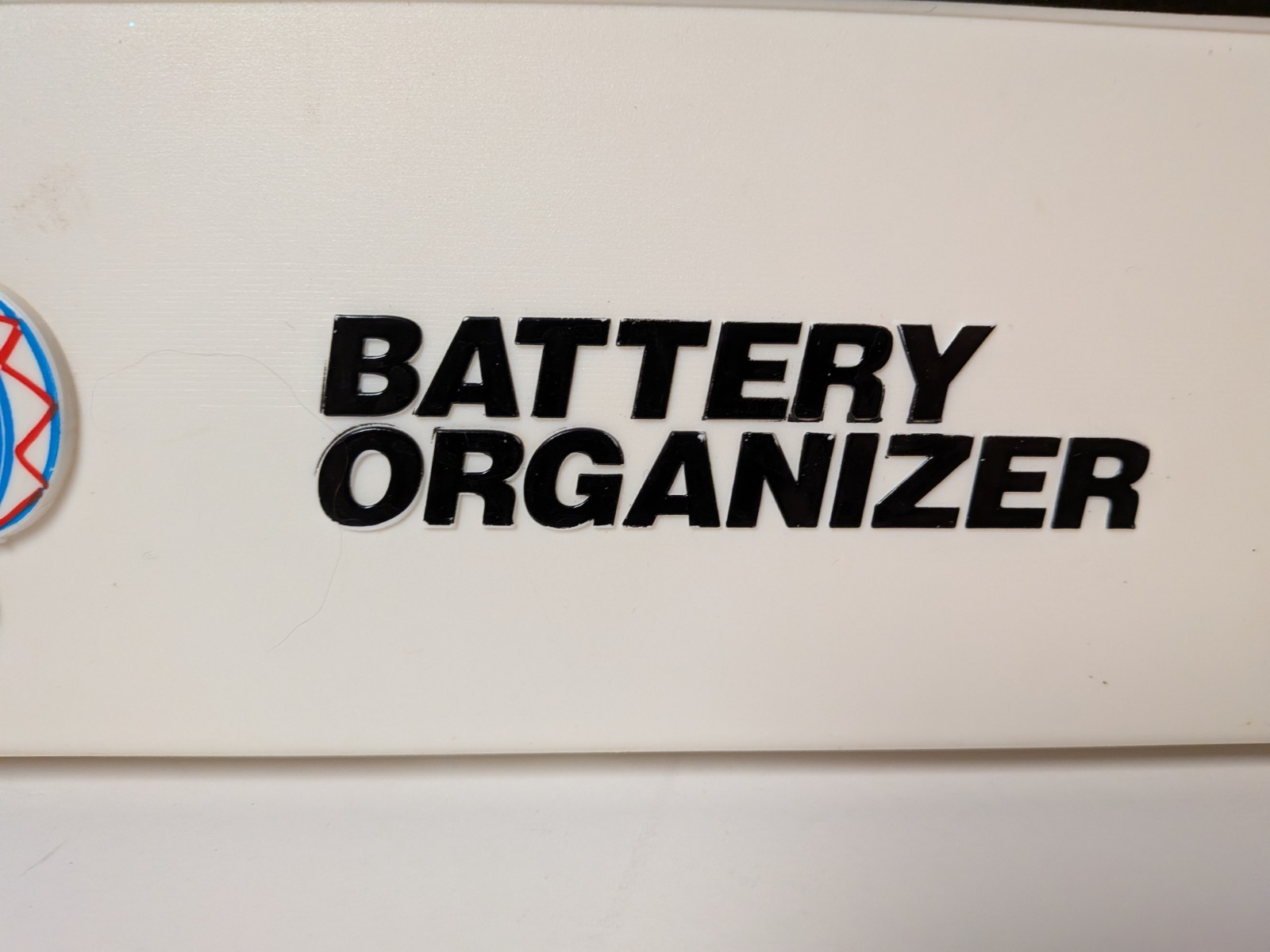 Vintage Energizer Bunny Battery Organizer Case Tray & Radio Shack Battery Tester