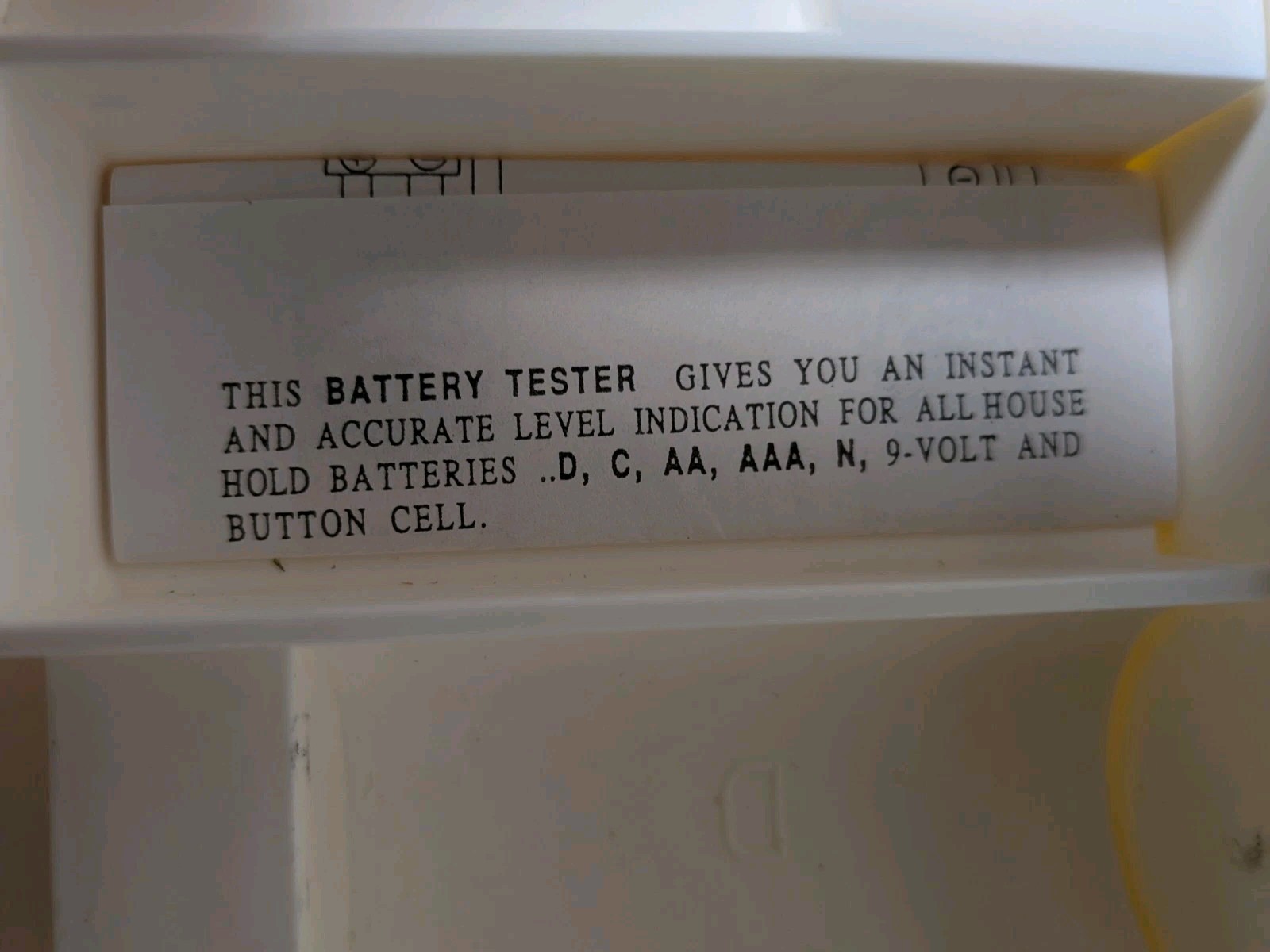 Vintage Energizer Bunny Battery Organizer Case Tray & Radio Shack Battery Tester