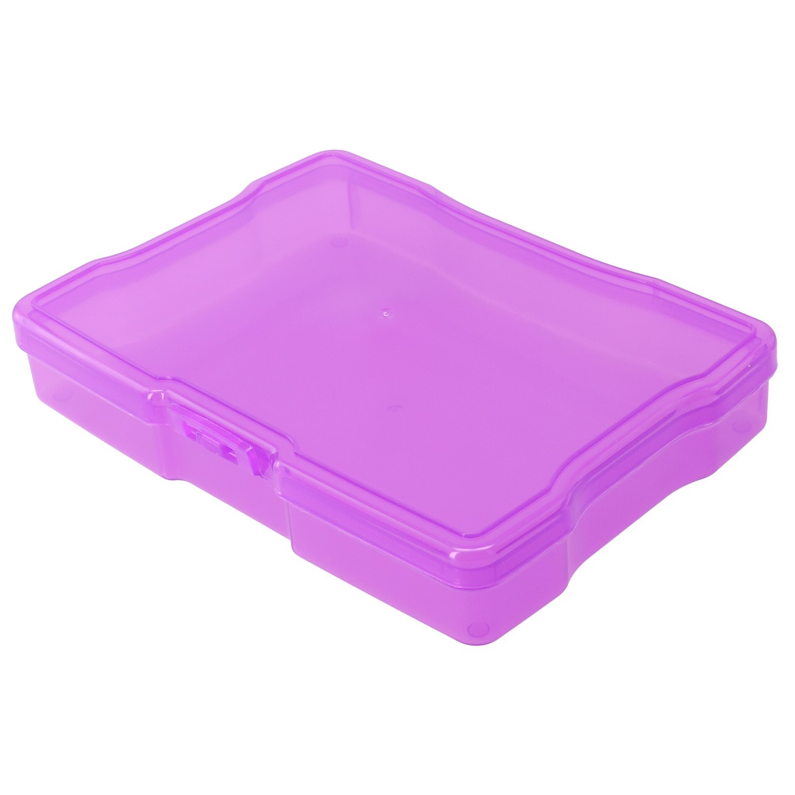 High Quality Photo Storage Box Case Big Capacity Buckle Design PP Material