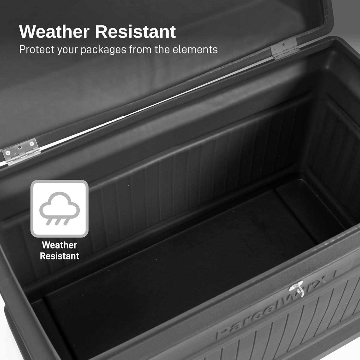 Secure Graphite Lockable Storage Cabinet for Safe Package Delivery & Organizatio