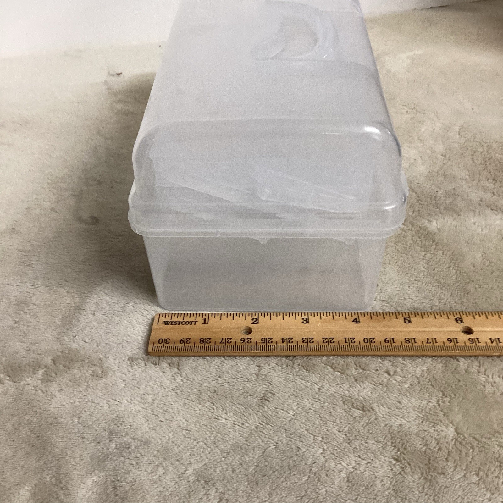 Mini Two Traw Storage Box New