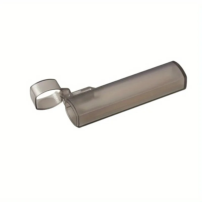 Portable Clear Travel Case for Toothpicks, Cotton Swabs, & Band-Aids