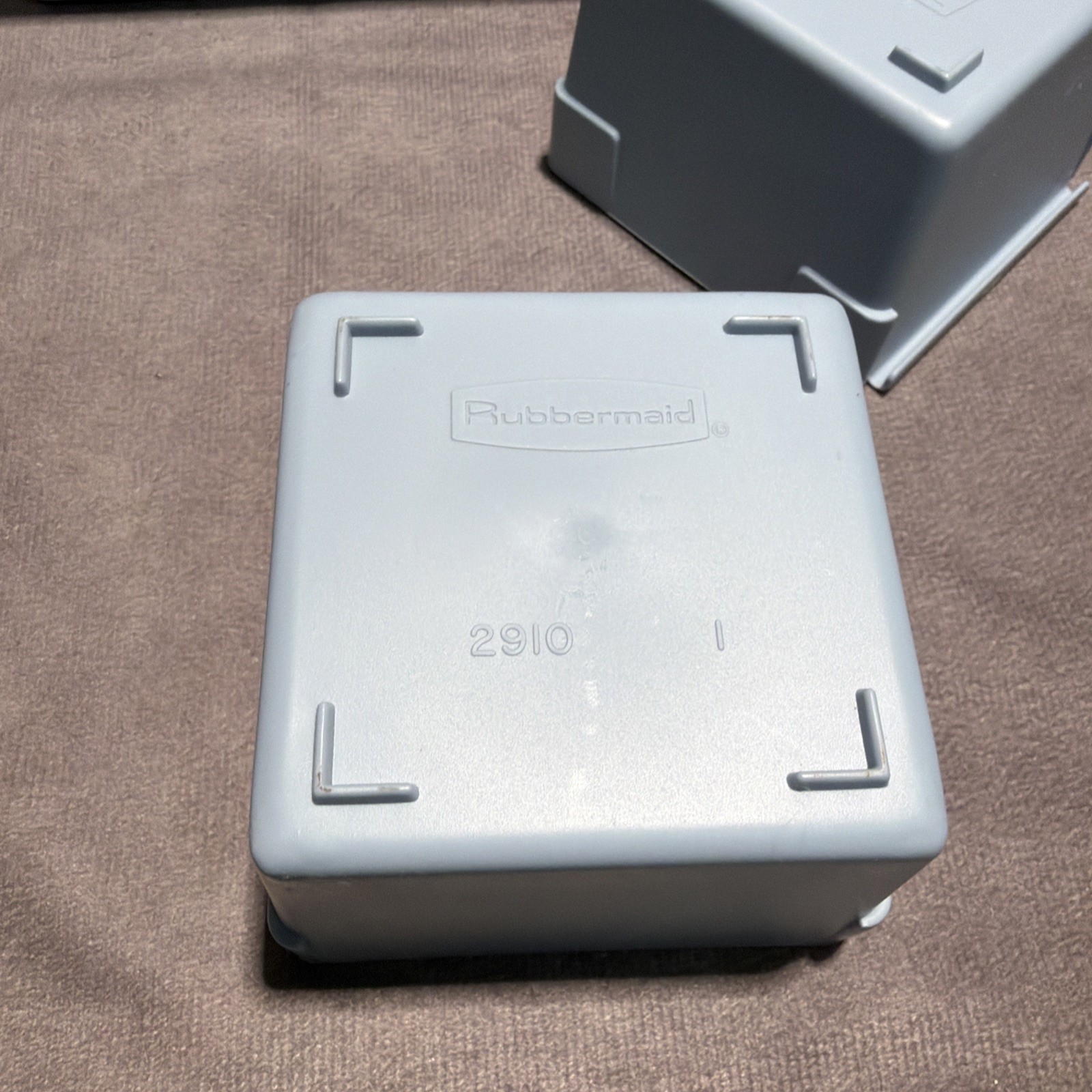Rubbermaid Blue Interlocking Drawer Organizers No # 2912 & 2910