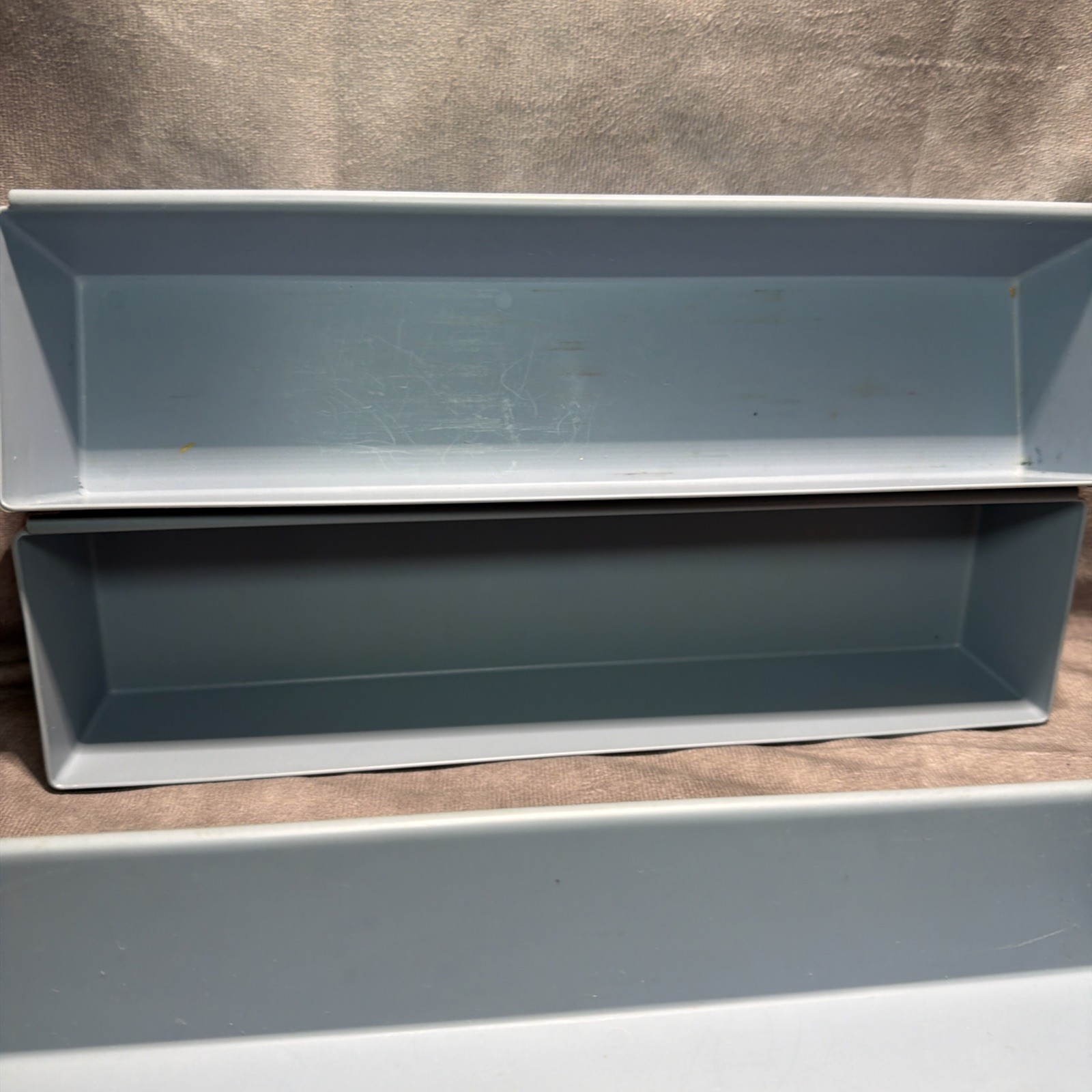 Rubbermaid Blue Interlocking Drawer Organizers No # 2912 & 2910