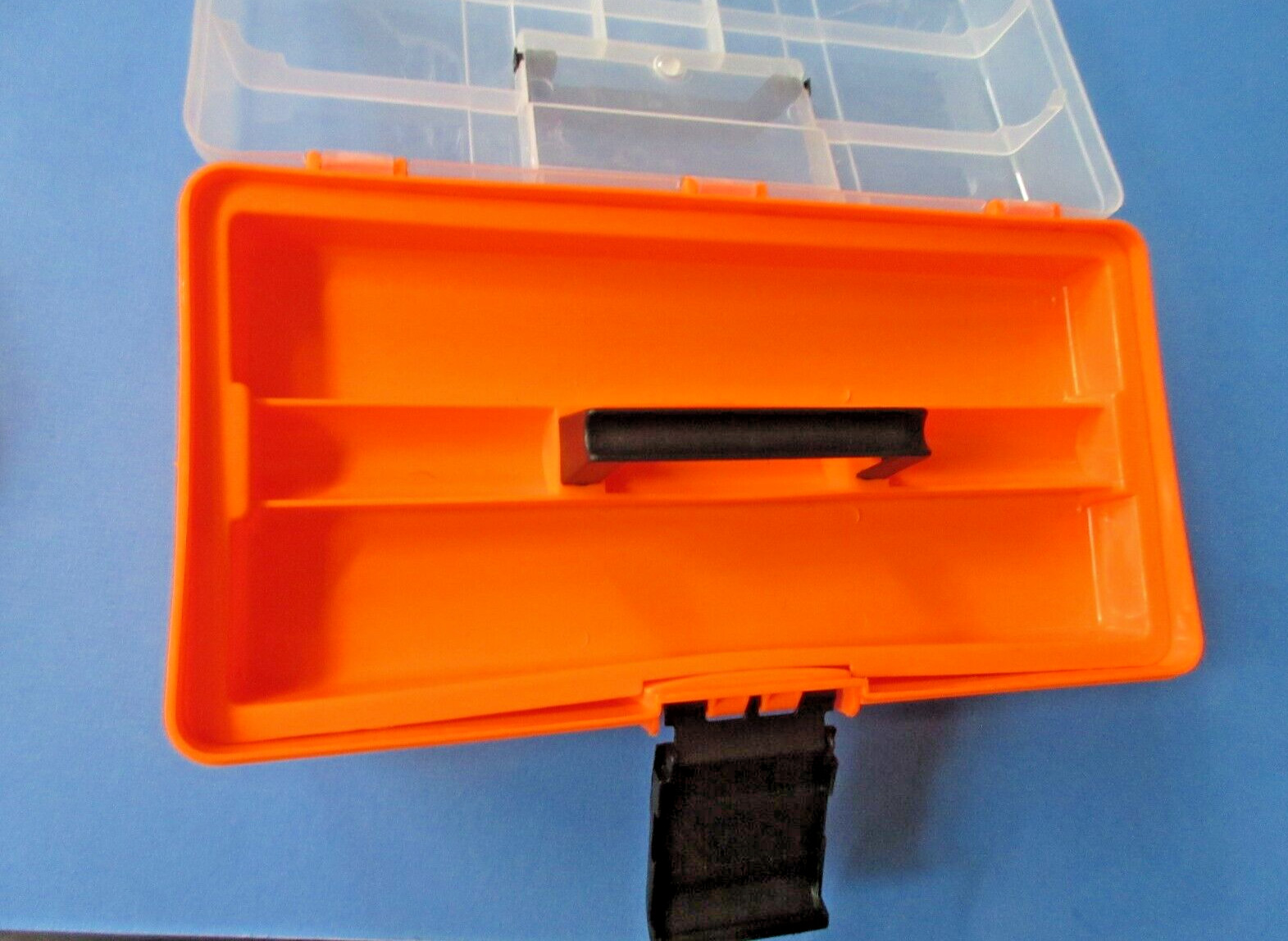 Large Plastic Storage Organizer Tool Box Carry Case Car Parts Toys 12&Prime;x6&Prime;x5.5&Prime;