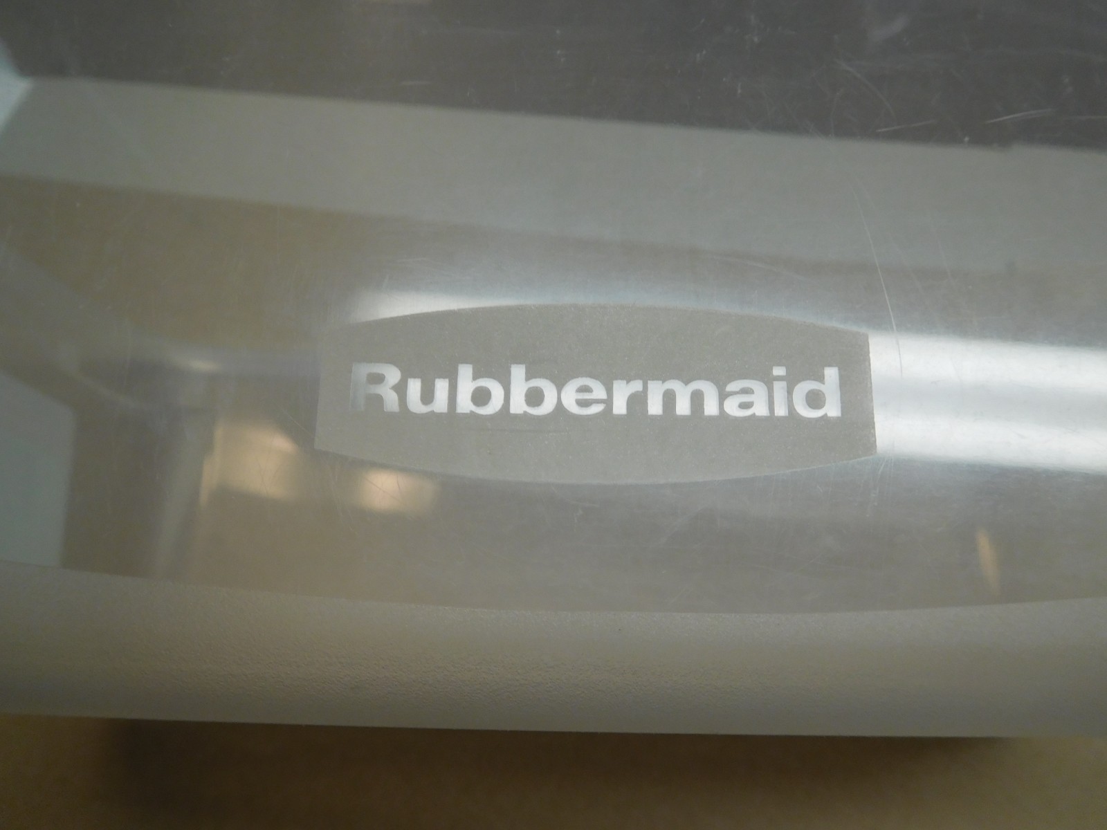 (Lot of 2) Rubbermaid Clever Store 6.5 Qt Rectangular Storage Containers — 2008