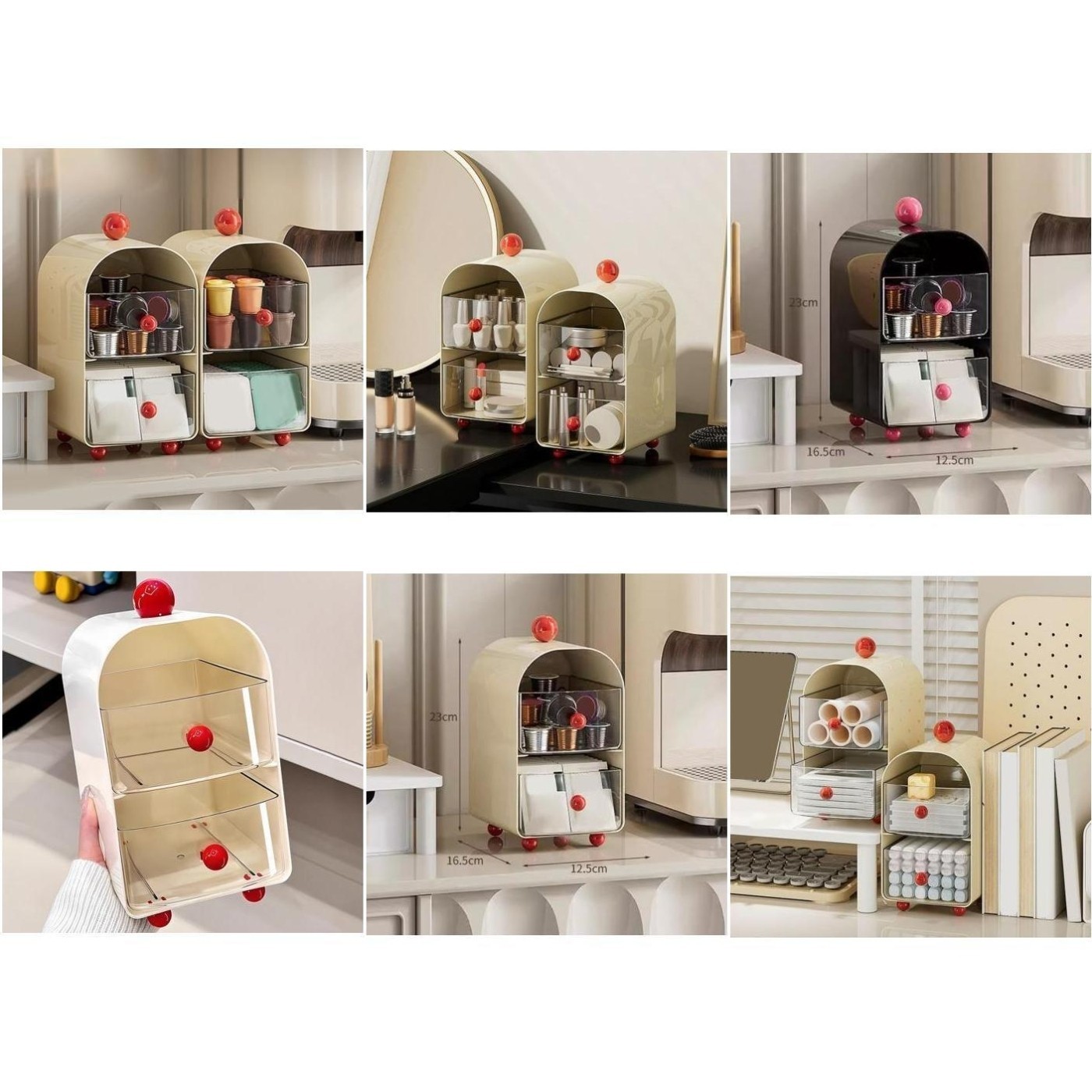 Robust Multi Layer Organizer for Tea and Coffee in Various Applications