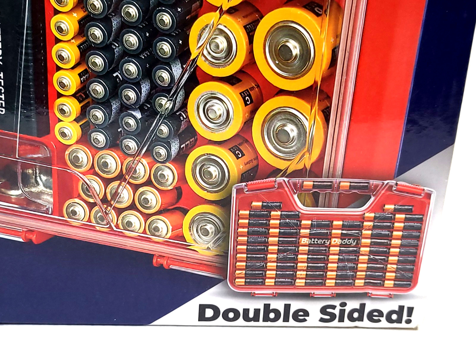180 Battery Daddy Storage System Caddy Organizer with Case and Tester